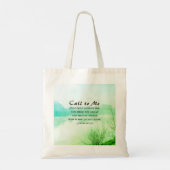 Jeremiah 33:3Call to me and ik zal je antwoorden Tote Bag (Achterkant)
