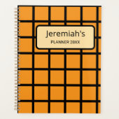 Jeremiah aanpasbaar planner (Voorkant)