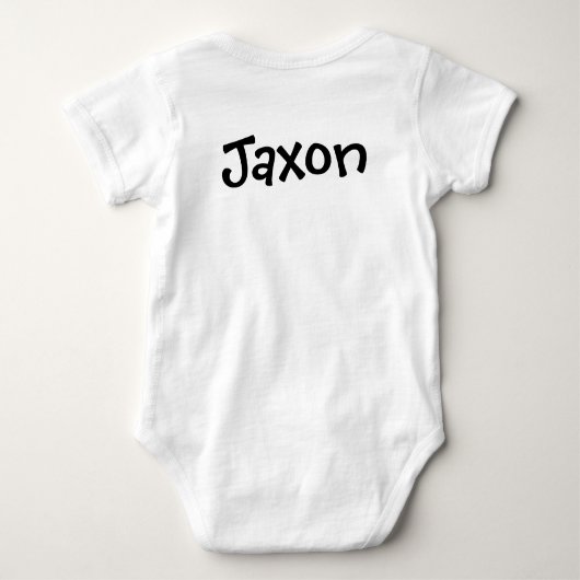 Jeremiah Bijbel Verse Scriptpak Baby Bodysuit (Achterkant)