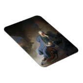 Jeremiah Destruction Jerusalem Bible Rembrandt Magneet (Rechterzijde)