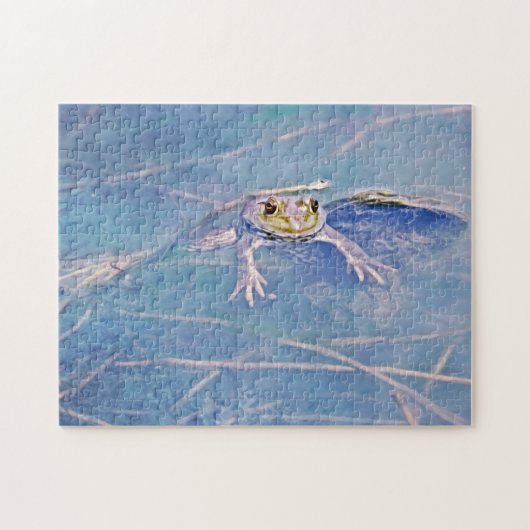 Jeremiah Fun Bullfrog Frog Puzzle Legpuzzel (Horizontaal)