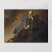 Jeremiah Lamenting over de vernietiging van Jeruza Briefkaart (Voorkant)