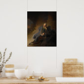 Jeremiah Lamenting over de vernietiging van Jeruza Poster (Keuken)