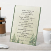 Jeremias 17:7-8 reclamebord met voetstuk (Insitu)