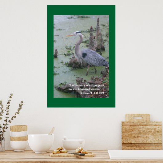 Jeremias 29:13 Kartel Poster (Keuken)