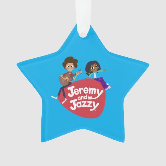 Jeremy and Jazzy Button Ornament (voorkant)