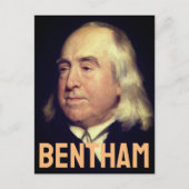 Jeremy Bentham Briefkaart (Voorkant)
