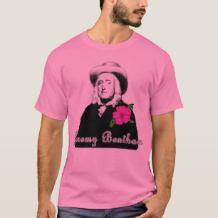 Jeremy Bentham met Tropische Flower T-shirt