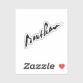 Jeremy Bentham-signaal Sticker (Vel)