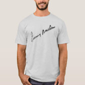 Jeremy Bentham signture T-Shirt (Voorkant)