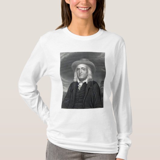 Jeremy Bentham uit 'Gallery of Portraits' T-shirt (Voorkant)