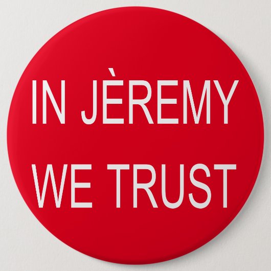 Jeremy Corbyn Arsène Badge Ronde Button 6,0 Cm (Voorkant)