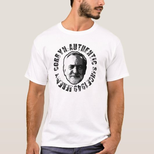 JEREMY CORBYN AUTHENTIEK T-SHIRT (Voorkant)