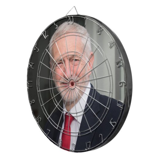 Jeremy Corbyn Dartbord (Voorkant Rechts)