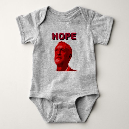 Jeremy Corbyn Hope Romper (Voorkant)
