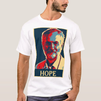 jeremy corbyn hope tshirt Voeg Jouw tekst toe
