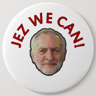 Jeremy Corbyn "Jez we can" Badge Ronde Button 6,0 Cm
