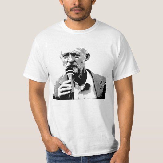 Jeremy Corbyn T Shirt - Ontwerp 2 (Voorkant)