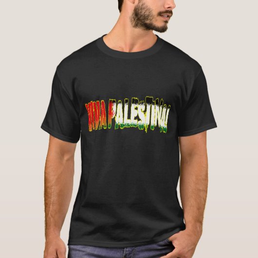 JEREMY CORBYN VIVA PALESTINA T-SHIRT (Voorkant)