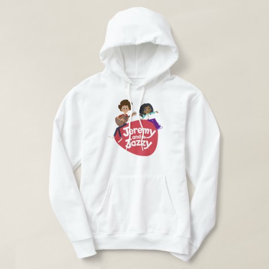 Jeremy en Jazzy Hoodie (Design voorkant)