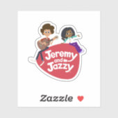 Jeremy en Jazzy Sticker (Vel)