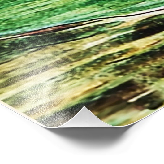 “Jeremy Fisher Catches a Fish” door Beatrix Potter Foto Afdruk (Hoek)