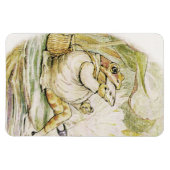 Jeremy Fisher eet lunch van Beatrix Potter Magneet (Horizontaal)