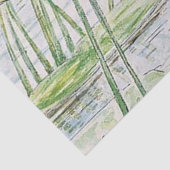 Jeremy Fisher maakt een grote sprong door Beatrix  Tissuepapier (Detail)