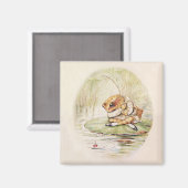 "Jeremy Fisher op een Lilypad" door Beatrix Potter Magneet (Voorkant / Achterkant)