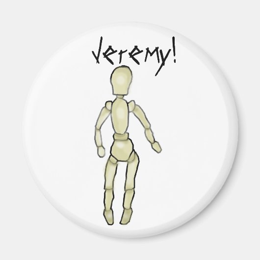 Jeremy Funny Magnet (Voorkant)