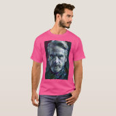Jeremy Irons Portret T-shirt (Voorkant volledig)