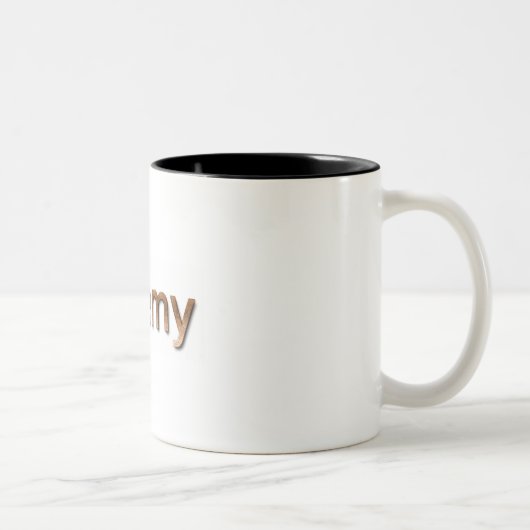 Jeremy Personalized Mug Tweekleurige Koffiemok (Rechts)