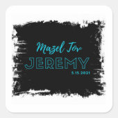 Jeremys Bar mitswa sticker (Voorkant)