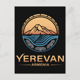 Jerevan Armenië Briefkaart