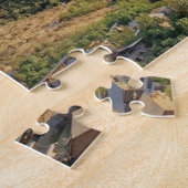 Jerevan, Armenië met de berg Ararat op de achtergr Legpuzzel (Zijkant)