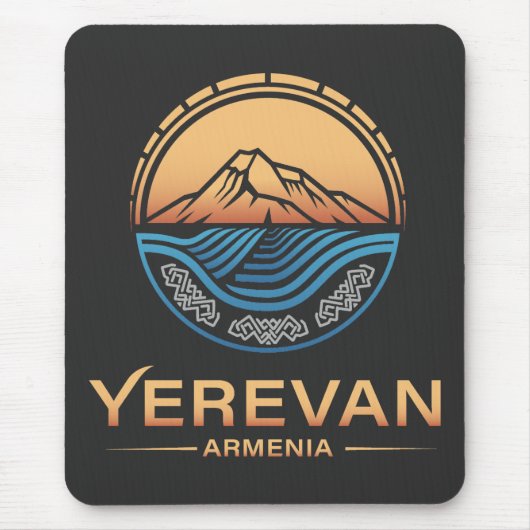 Jerevan Armenië Muismat (Voorkant)