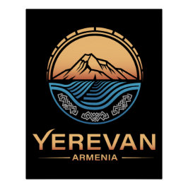 Jerevan Armenië Perfect Poster
