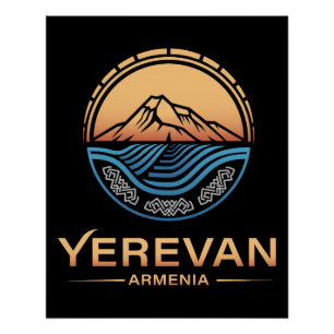Jerevan Armenië Perfect Poster