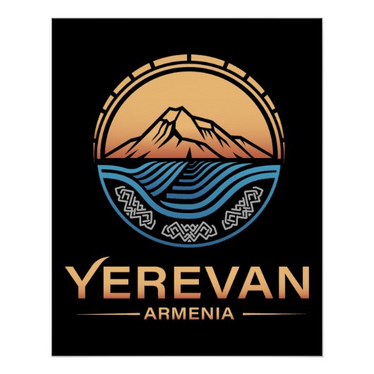 Jerevan Armenië Perfect Poster (Voorkant)