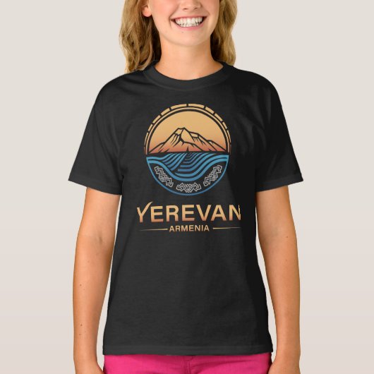 Jerevan Armenië T-shirt (Voorkant)