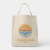 Jerevan Armenië Tote Bag (Achterkant)