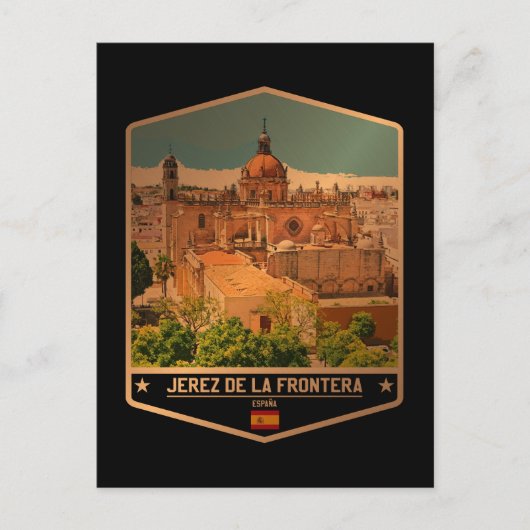 Jerez de la Frontera Briefkaart (Voorkant)