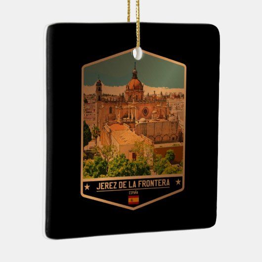 Jerez de la Frontera Keramisch Ornament (Rechts)