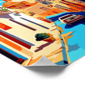 Jerez de la Frontera Spanje vintage reizen Poster (Hoek)