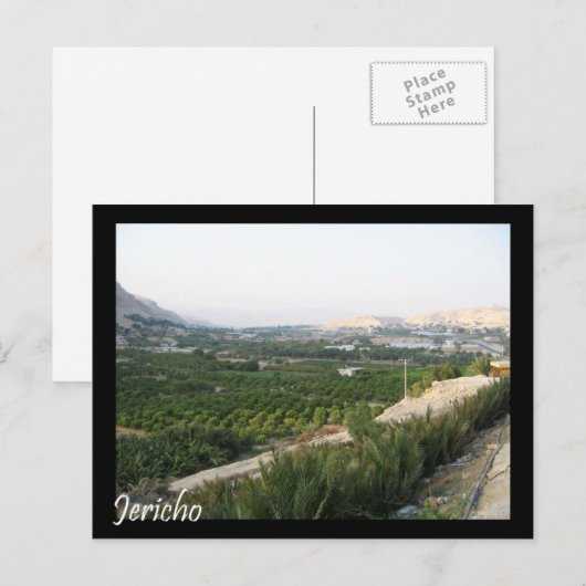 Jericho Briefkaart (Voorkant / Achterkant)