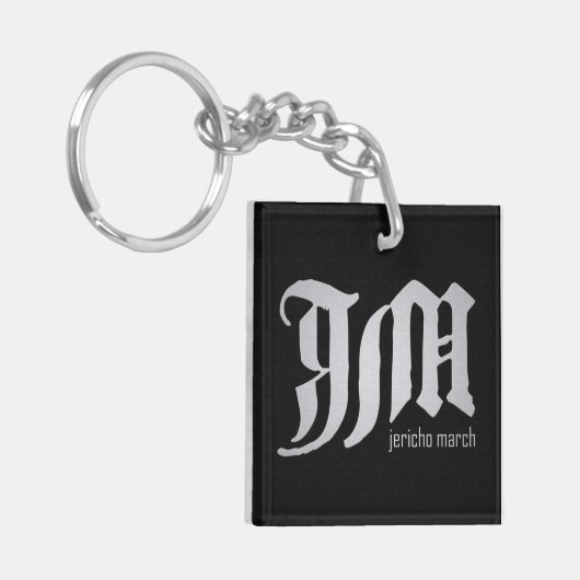 Jericho March Logo Sleutelhanger (Voorkant Links)