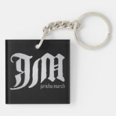 Jericho March Logo Sleutelhanger (Achterkant)