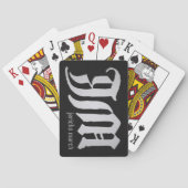 Jericho March-speelkaarten Pokerkaarten (Achterkant)