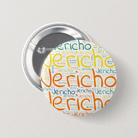 Jericho Ronde Button 5,7 Cm (Voorkant /achterkant)