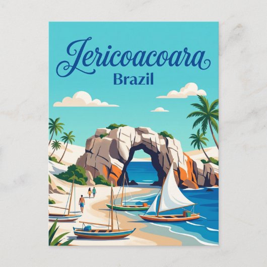 Jericoacoara Brazilië Briefkaart (Voorkant)